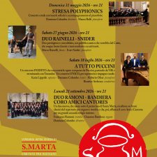 elenco concerti santa marta 2026